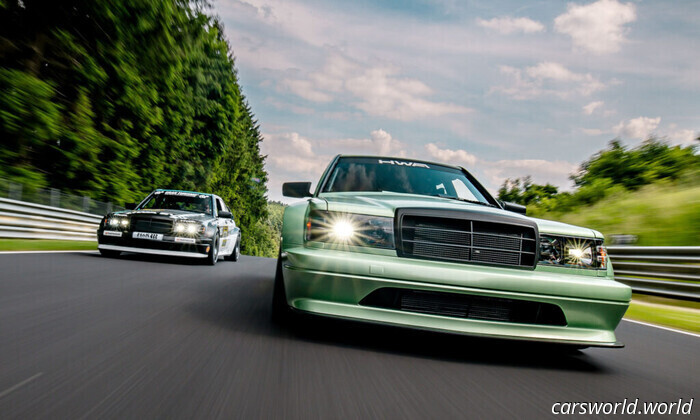 HWA's Mercedes 190E Believes It Can Triumph in the World's Greatest Race | Carscoops
